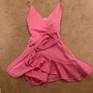 Hello Molly pink romper